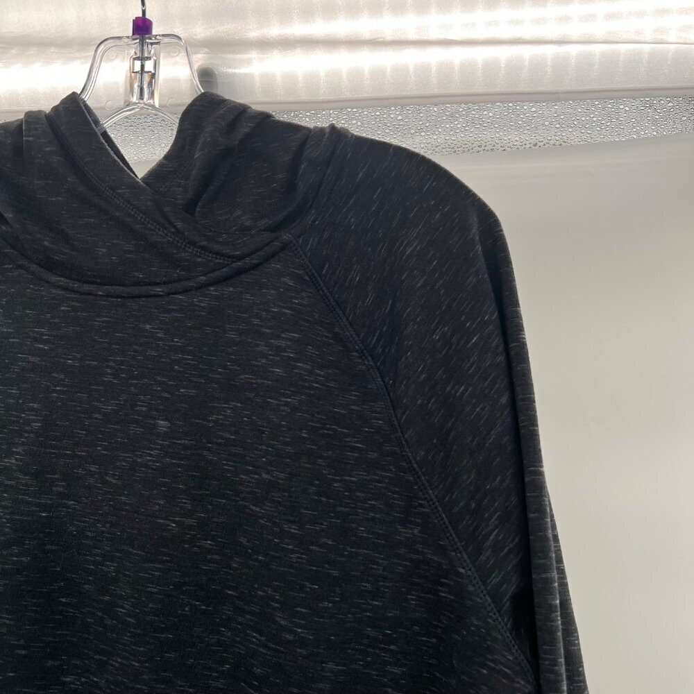Kyodan Outdoor Women's Long Sleeve Hoodie Black/Gray Space Dye Size XL - Picture 4 of 9